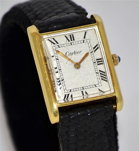 cartier tank electroplated